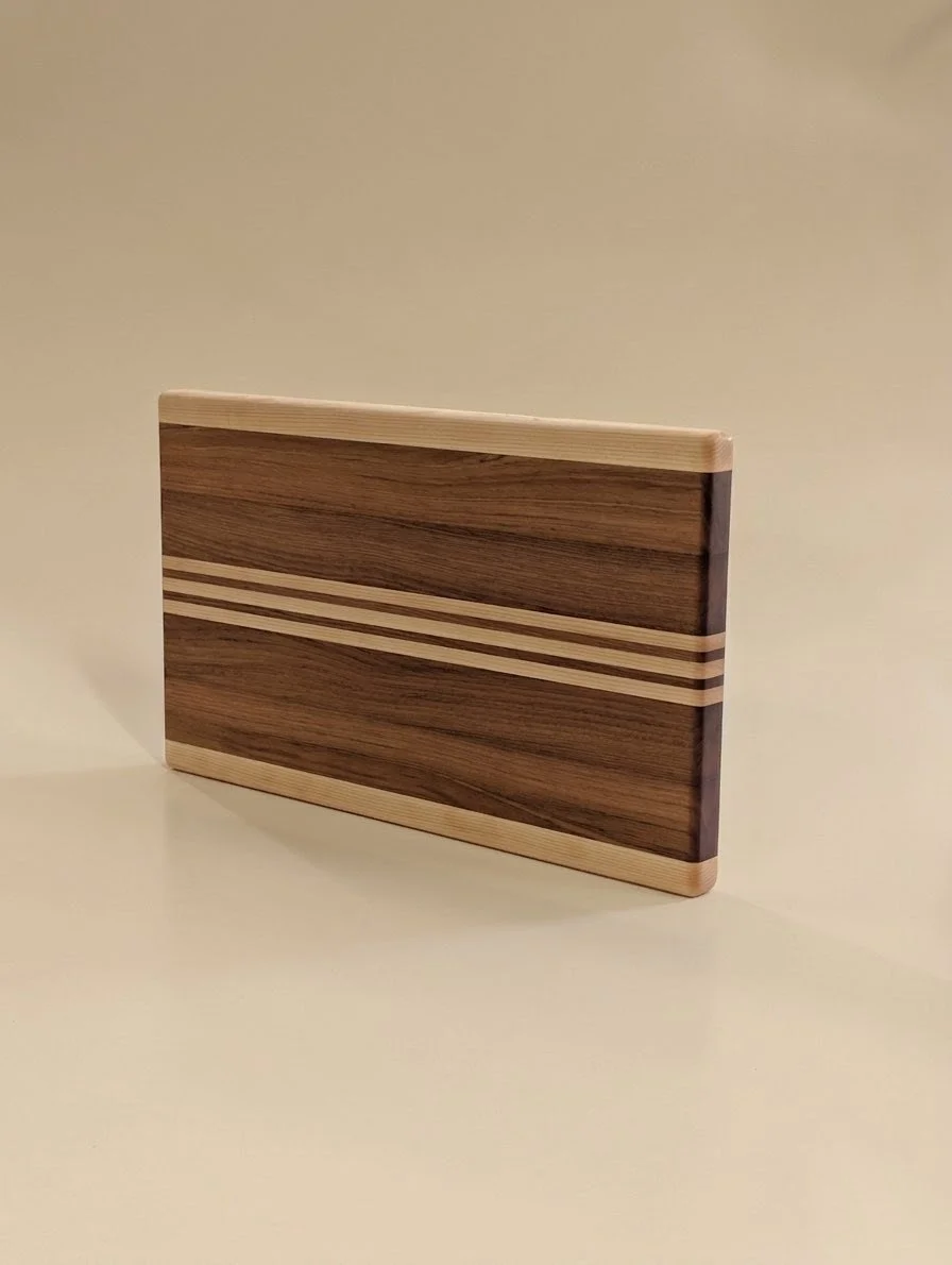 Sapele & Maple cutting Board (Medium)