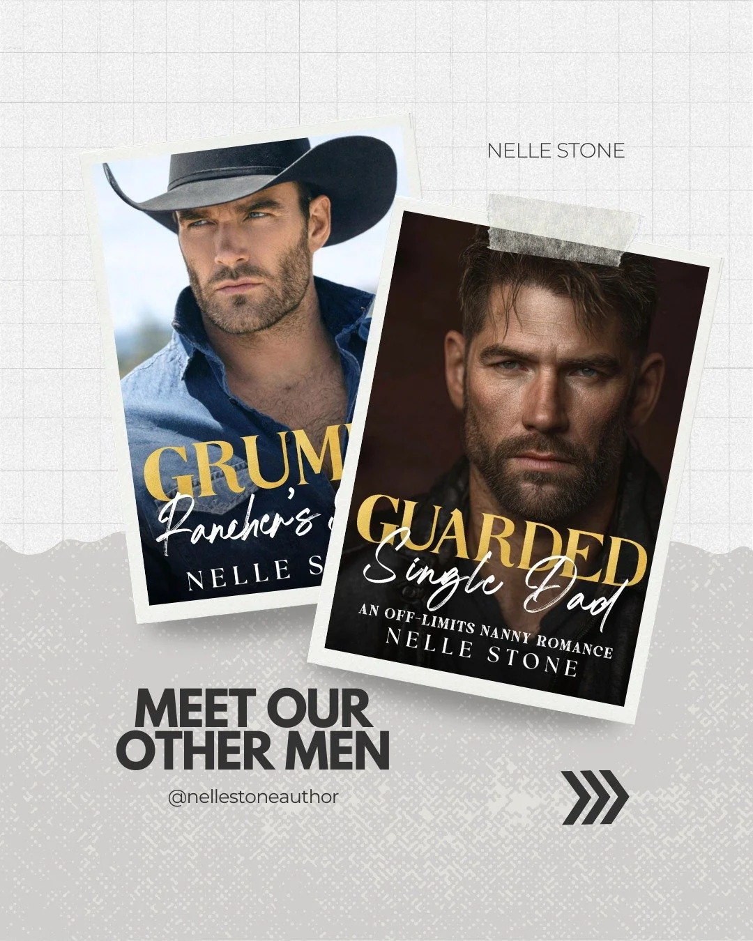 You've been hearing a lot about Weston lately&hellip; but let me remind you that he's not the only brooding man in Nelle Stone's world. 👀
Meet Kane Maddox &mdash; a no-nonsense rancher who hired his brother's ex to fix his books. He did not account 