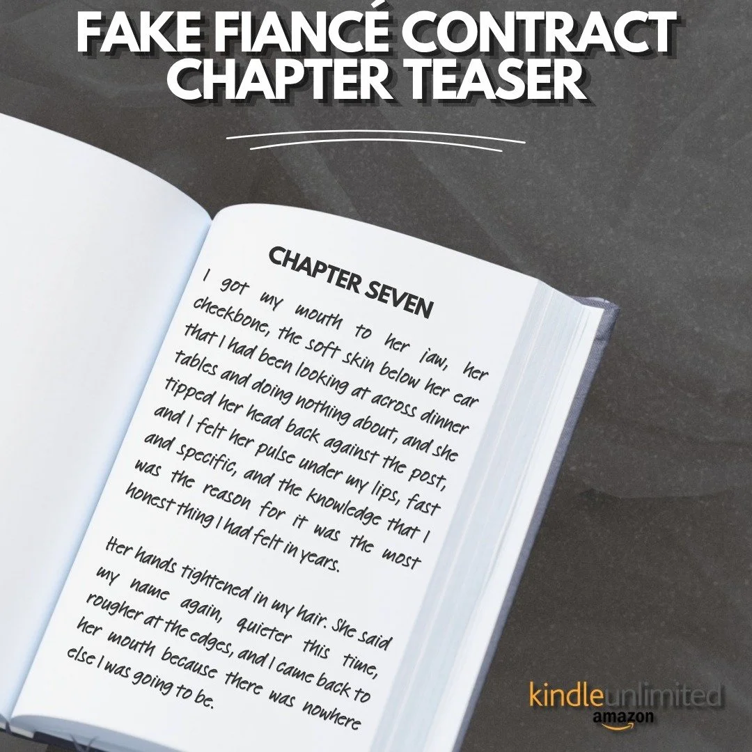 FAKE FIANC&Eacute; CONTRACT went live YESTERDAY&hellip; and these two already hit #85 in Fake Dating 😭🖤

I&rsquo;m actually unwell over this.

And honestly?
There is NOTHING fake about the chemistry between these two. 👀

Chapter 7????

Yeah.
That 