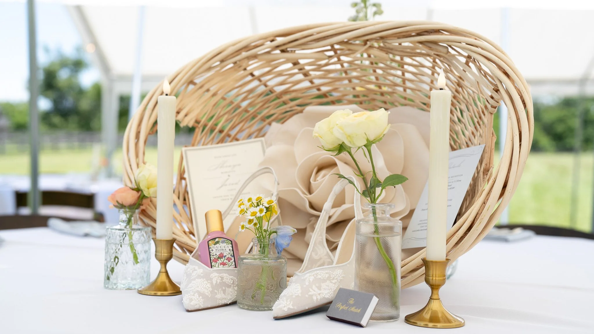 Wedding reception decor, Nashville event photography