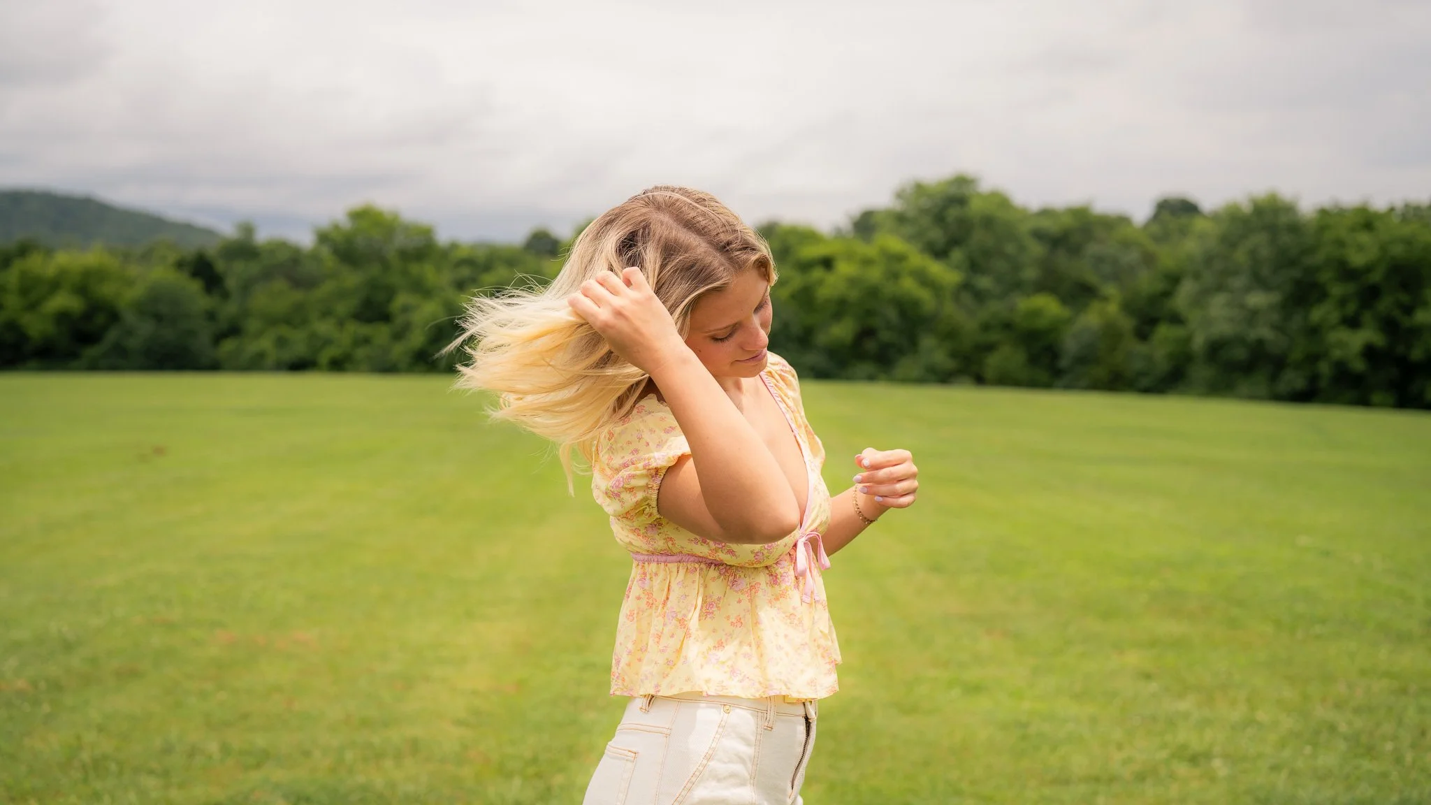 Outdoor children's portrait session Middle Tennessee