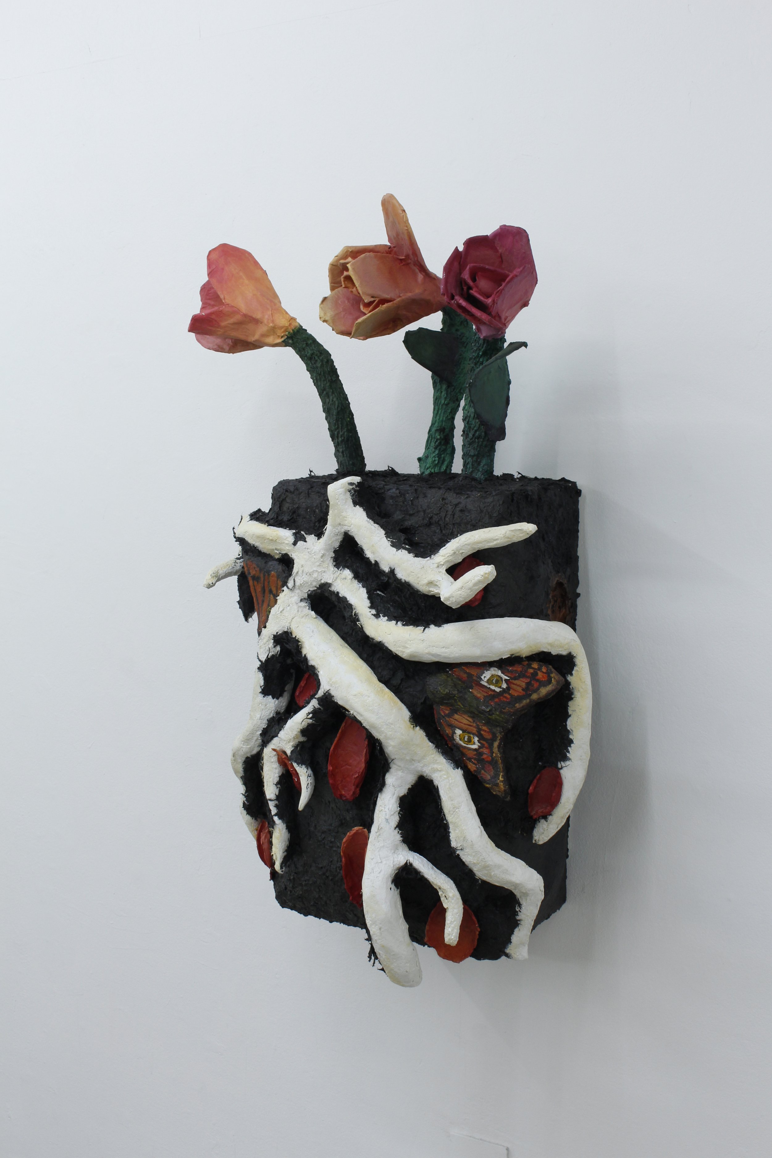 Deeply Rooted,2025, Mixed Media, 15x40x23