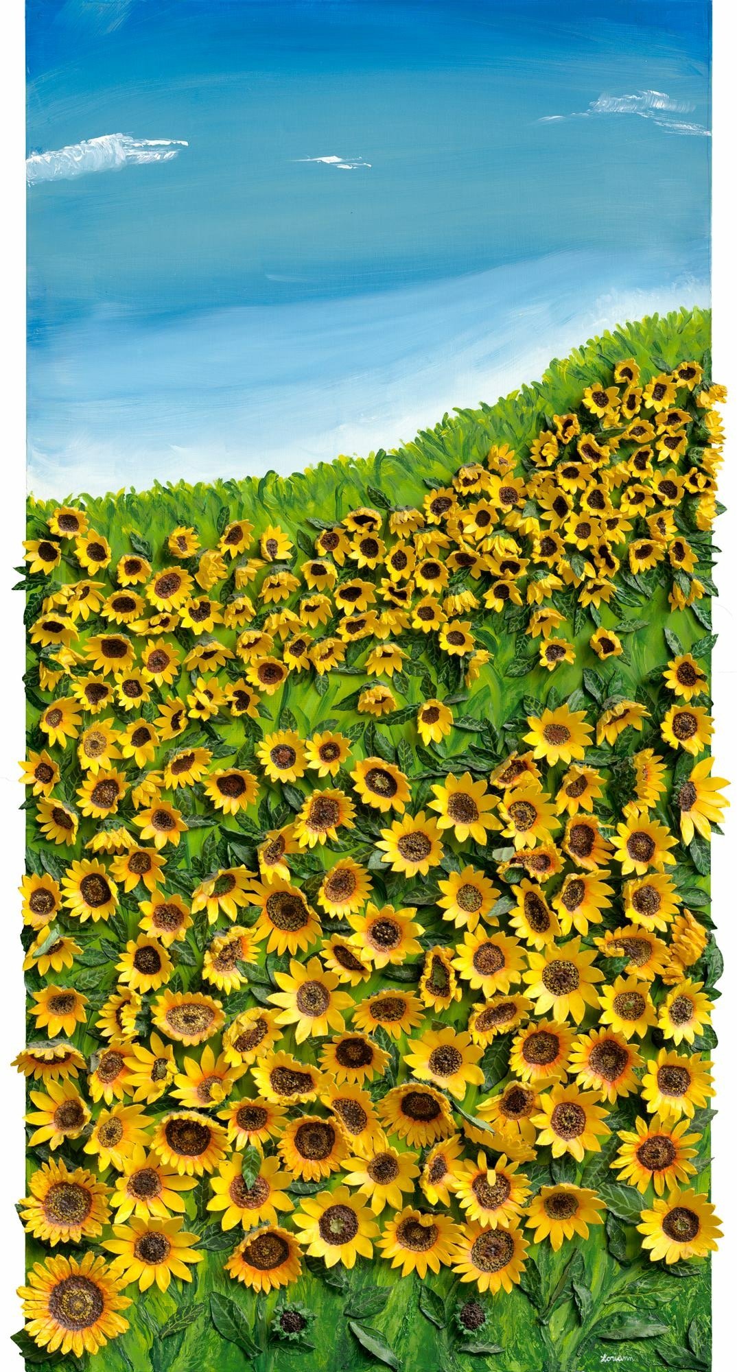 Sunflower (print 4 1/2 x 8 1/2)