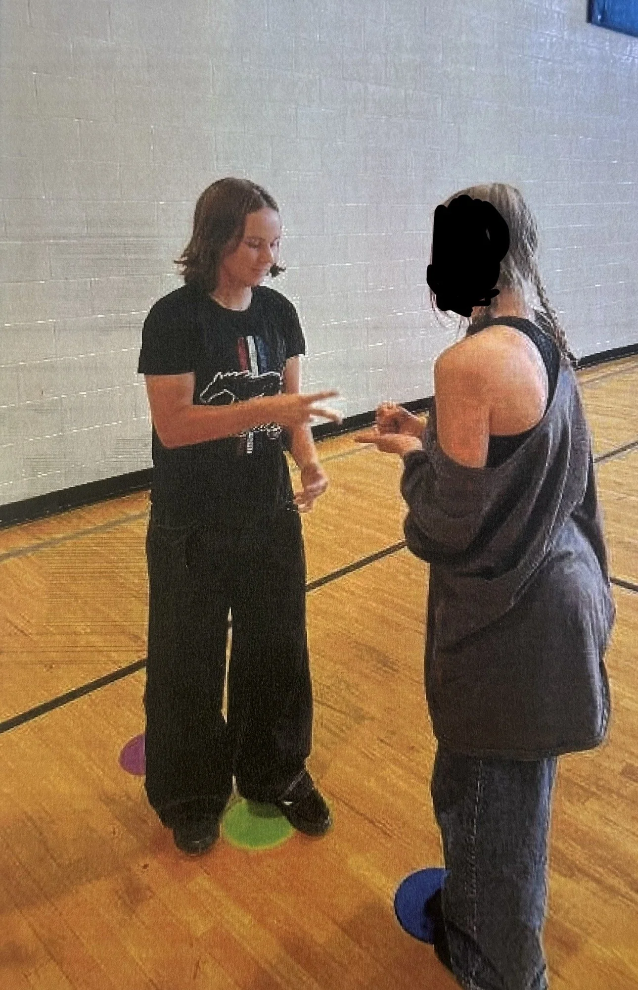 Julia Castellano participating in a event