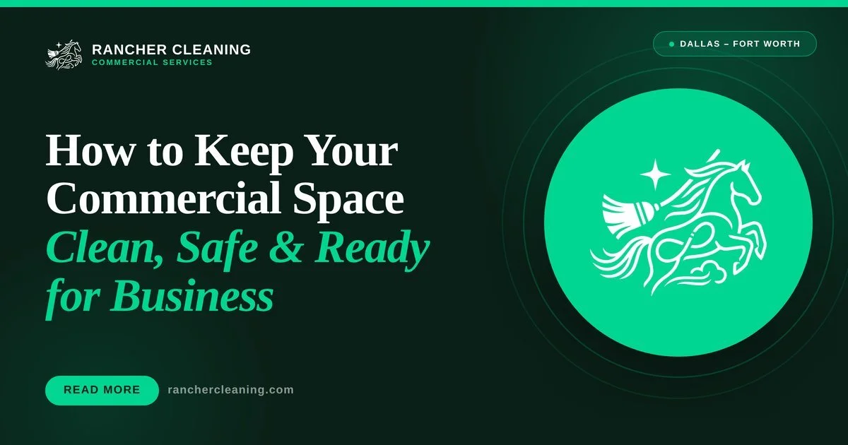How to Keep Your Commercial Space Clean, Safe, and Ready for Business