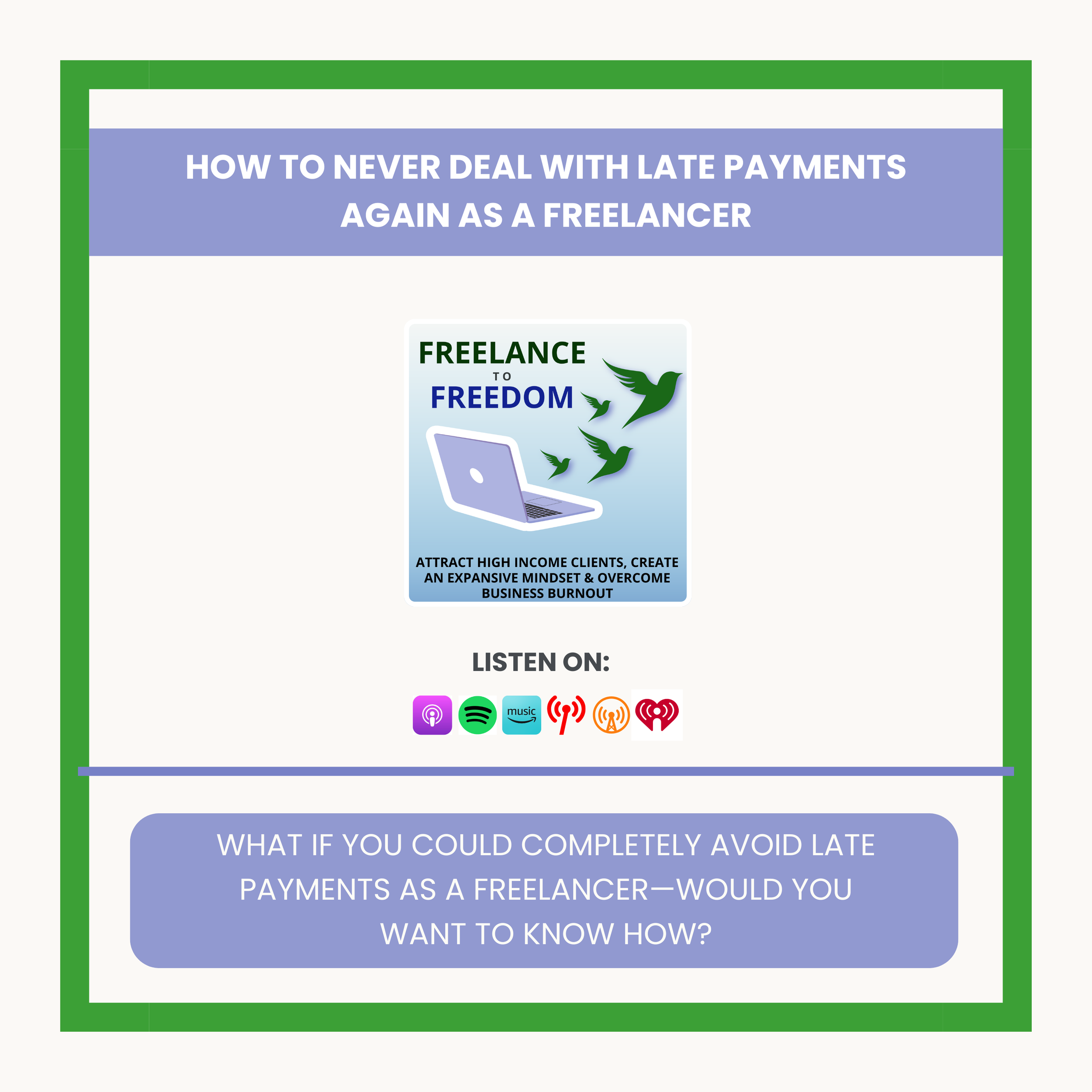 How to NEVER Deal With Late Payments Again as a Freelancer
