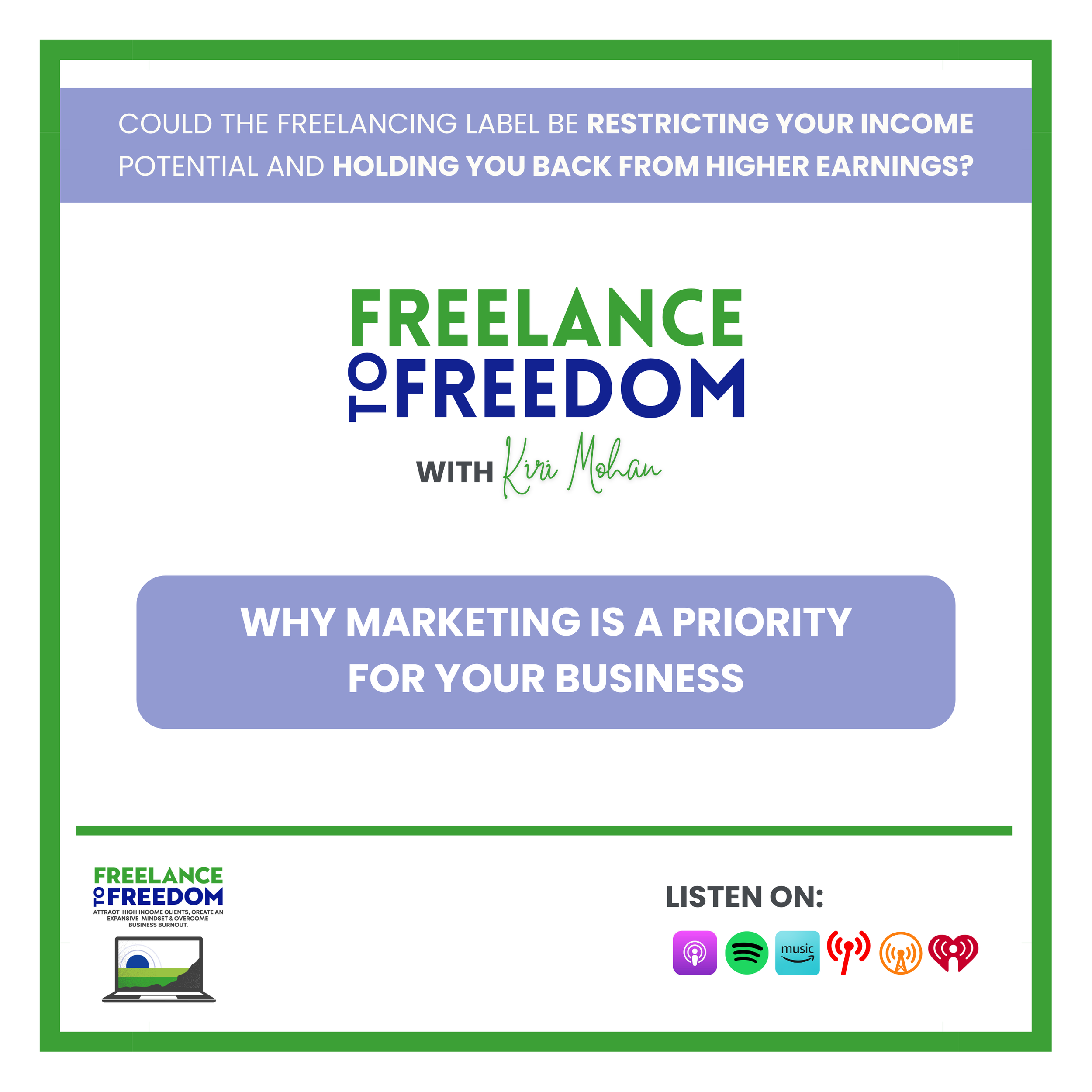 Why Marketing Matters for Freelancers