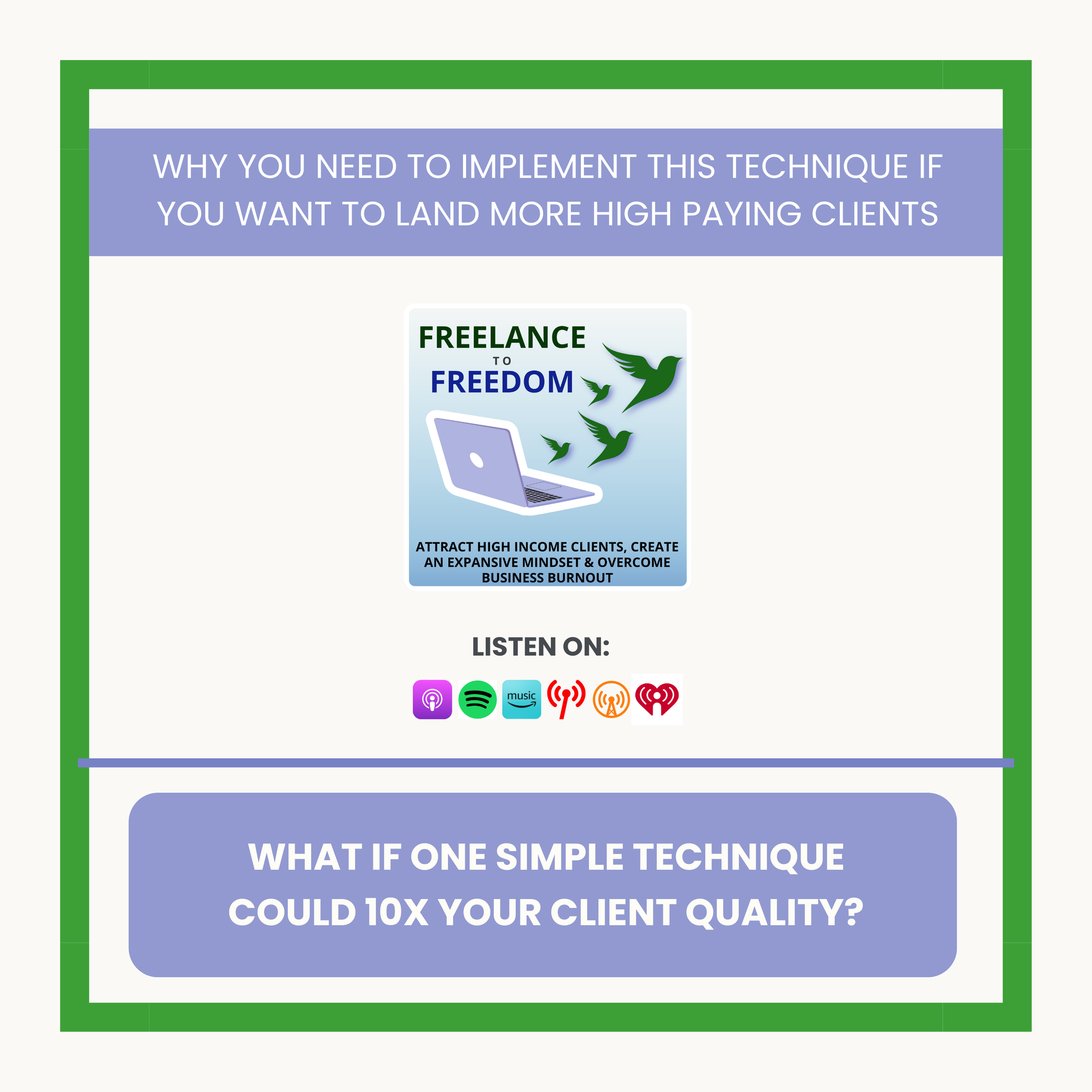 Why You NEED To Implement THIS Technique If You Want To Land More High Paying Clients