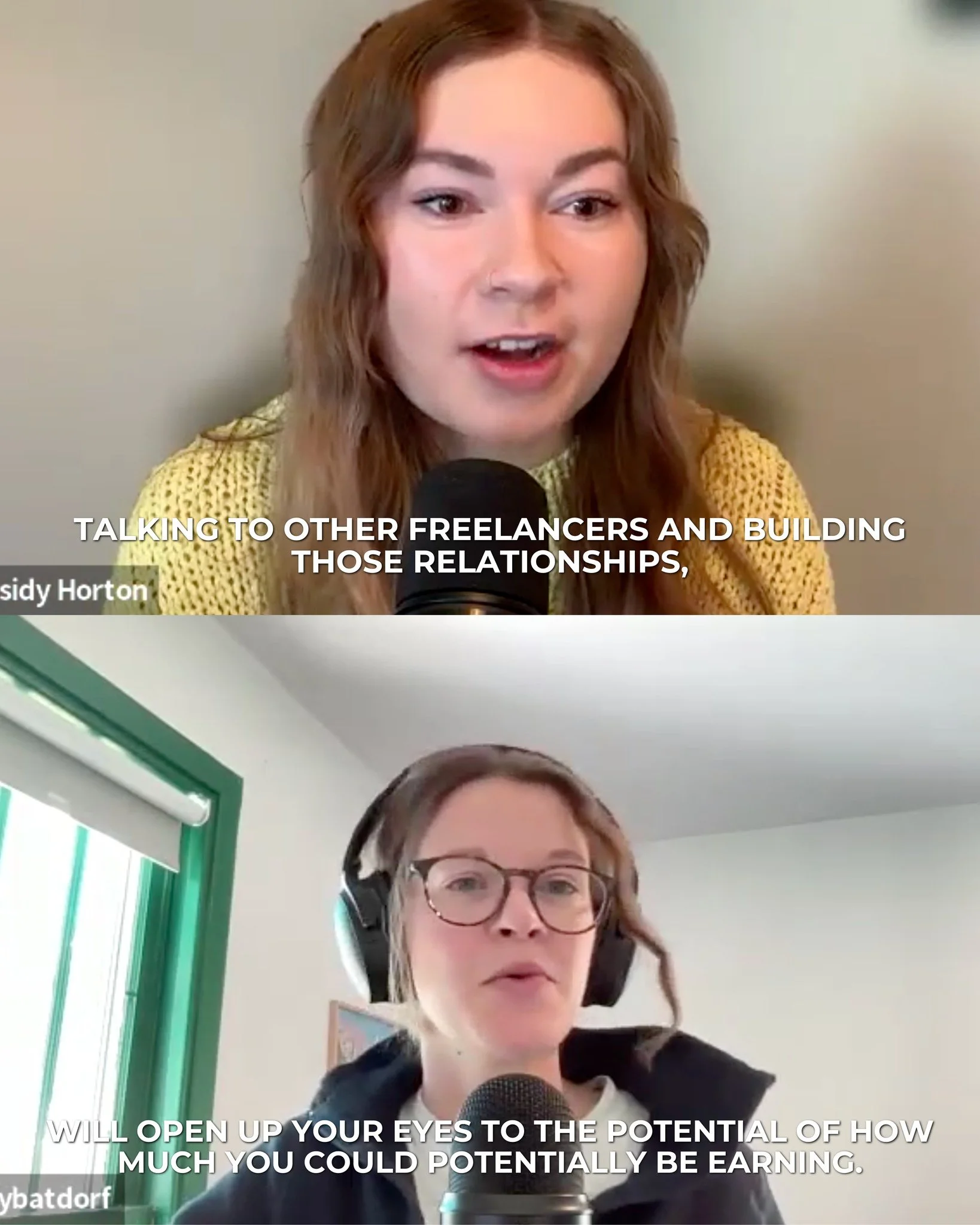 On last week's episode, I continued my conversation with the Finance Girlies, Emily Batdorf and Cassidy Horton, and this second half did not disappoint.

We got into all the financial habits that freelancers need to stop the stress and start building