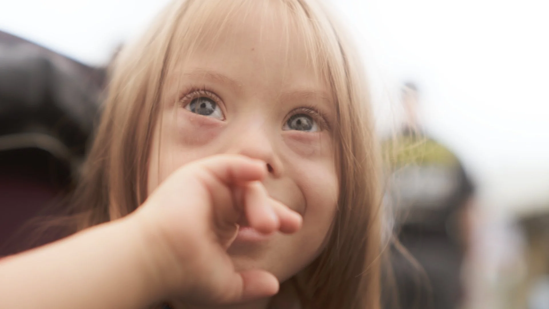 Close-up of a young boy