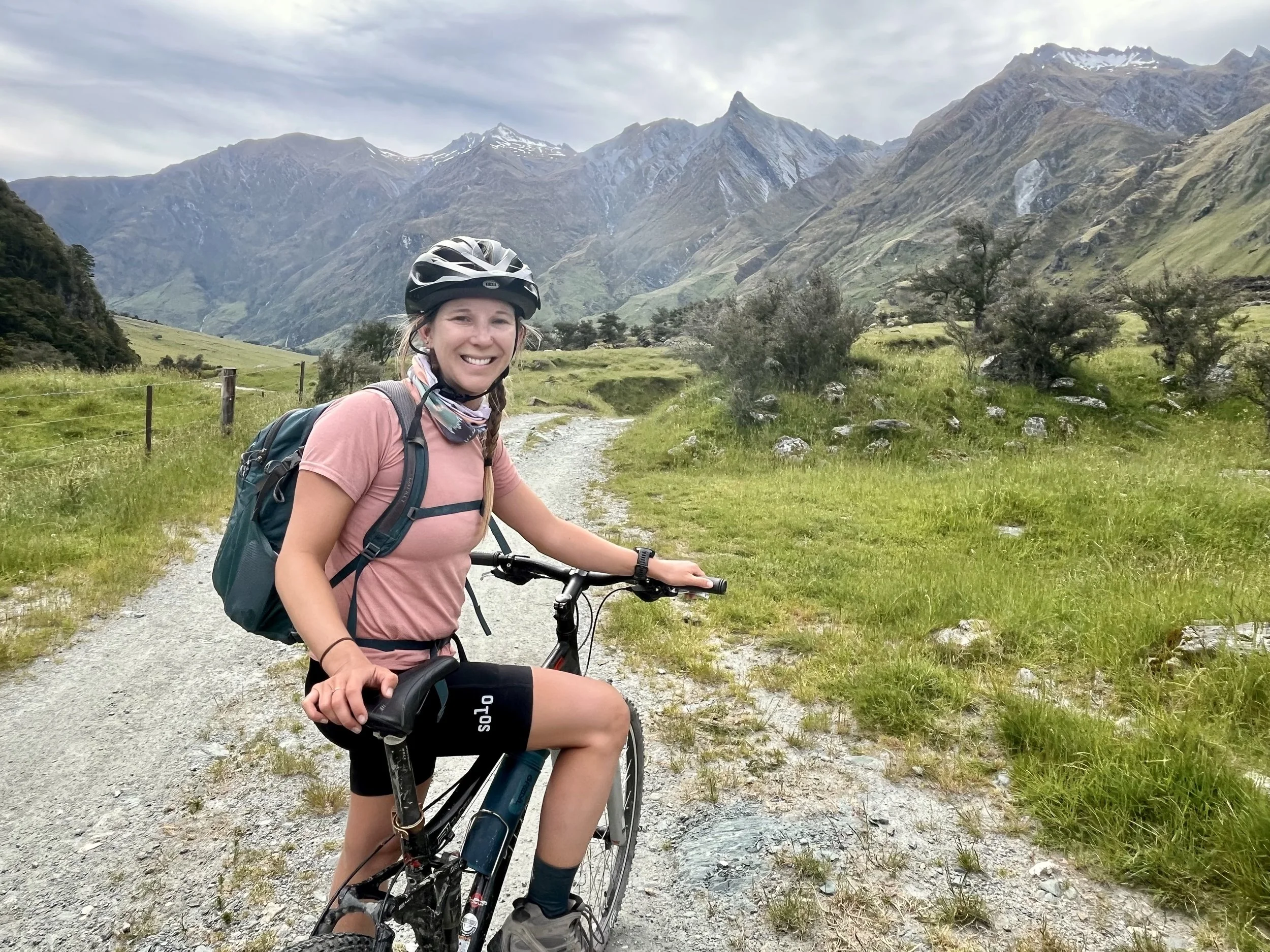 Bikepacking to Aspiring Hut in New Zealand