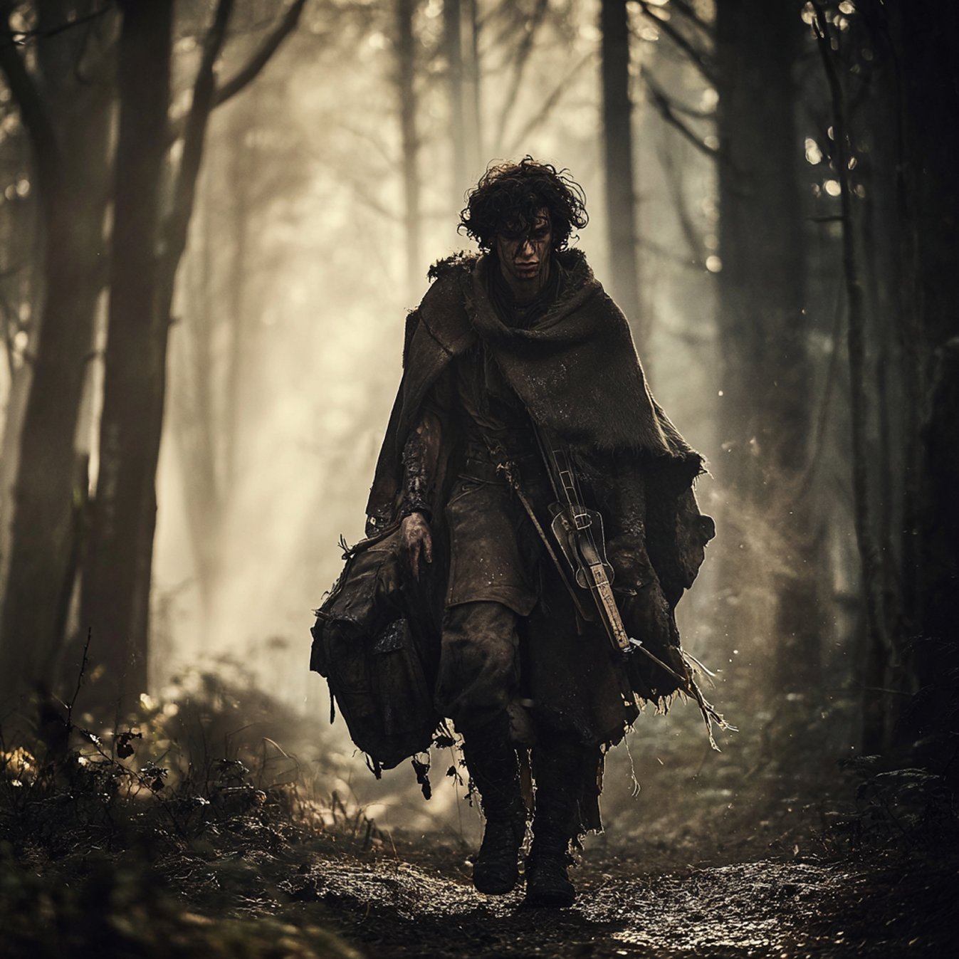 Wolfe walking