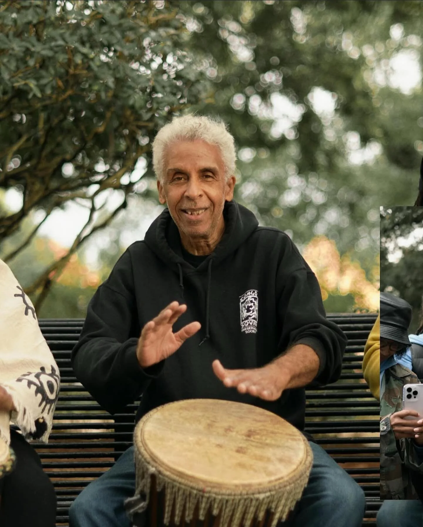 Happy Birthday to our fearless leader @babaluther ‼️ Baba Luther was one of the original founders of the drum circle back in the late 80&rsquo;s&hellip; You can still catch him on Sunday&rsquo;s in the park. History isn&rsquo;t always in a text book,