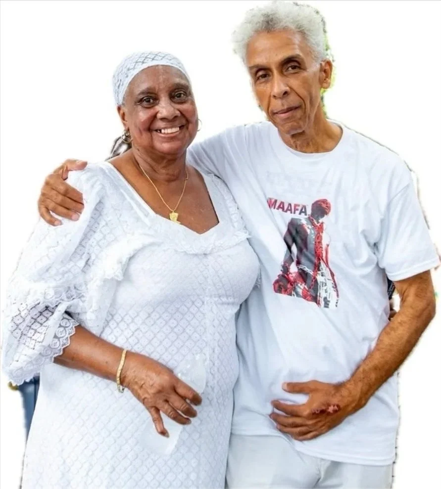 The co-founders of Congo Square Preservation Society Jamilah Peters-Muhammad and Luther Gray.