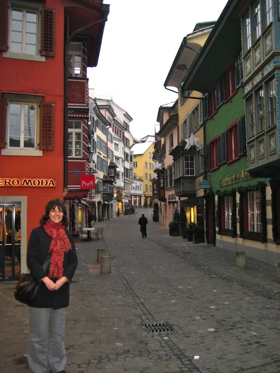 Walking around Zurich