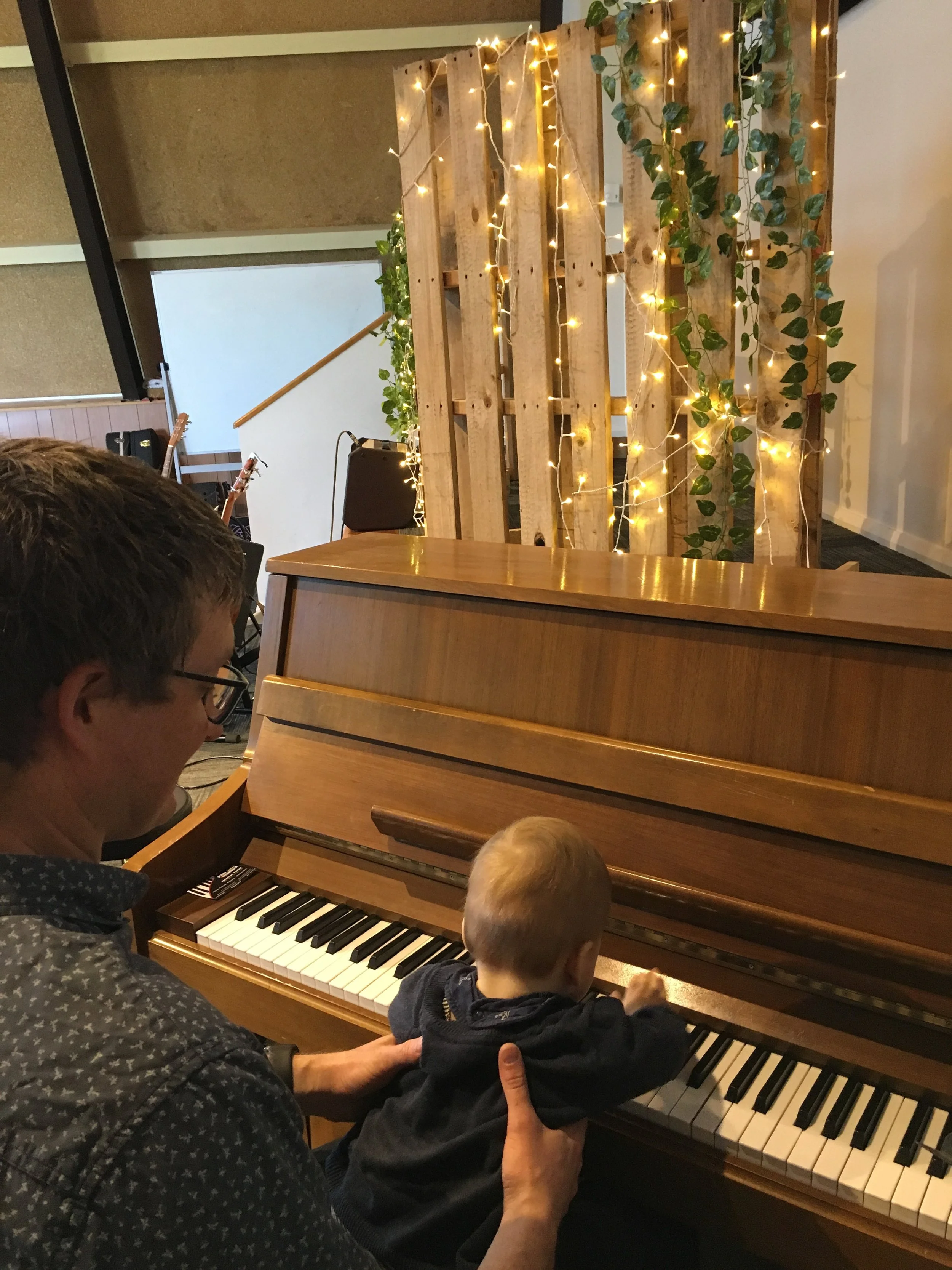 Ezra exploring the keys!&nbsp;