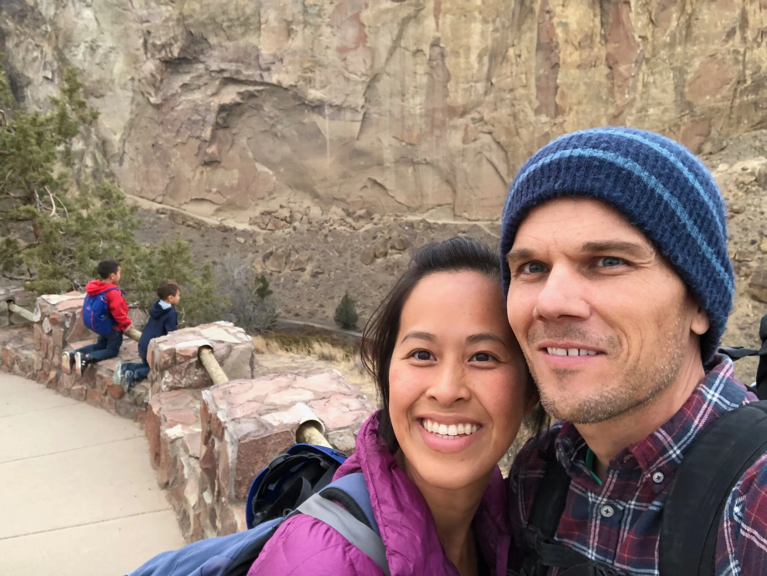 Out with the family at world renowned Smith Rock State Park. October 2018.