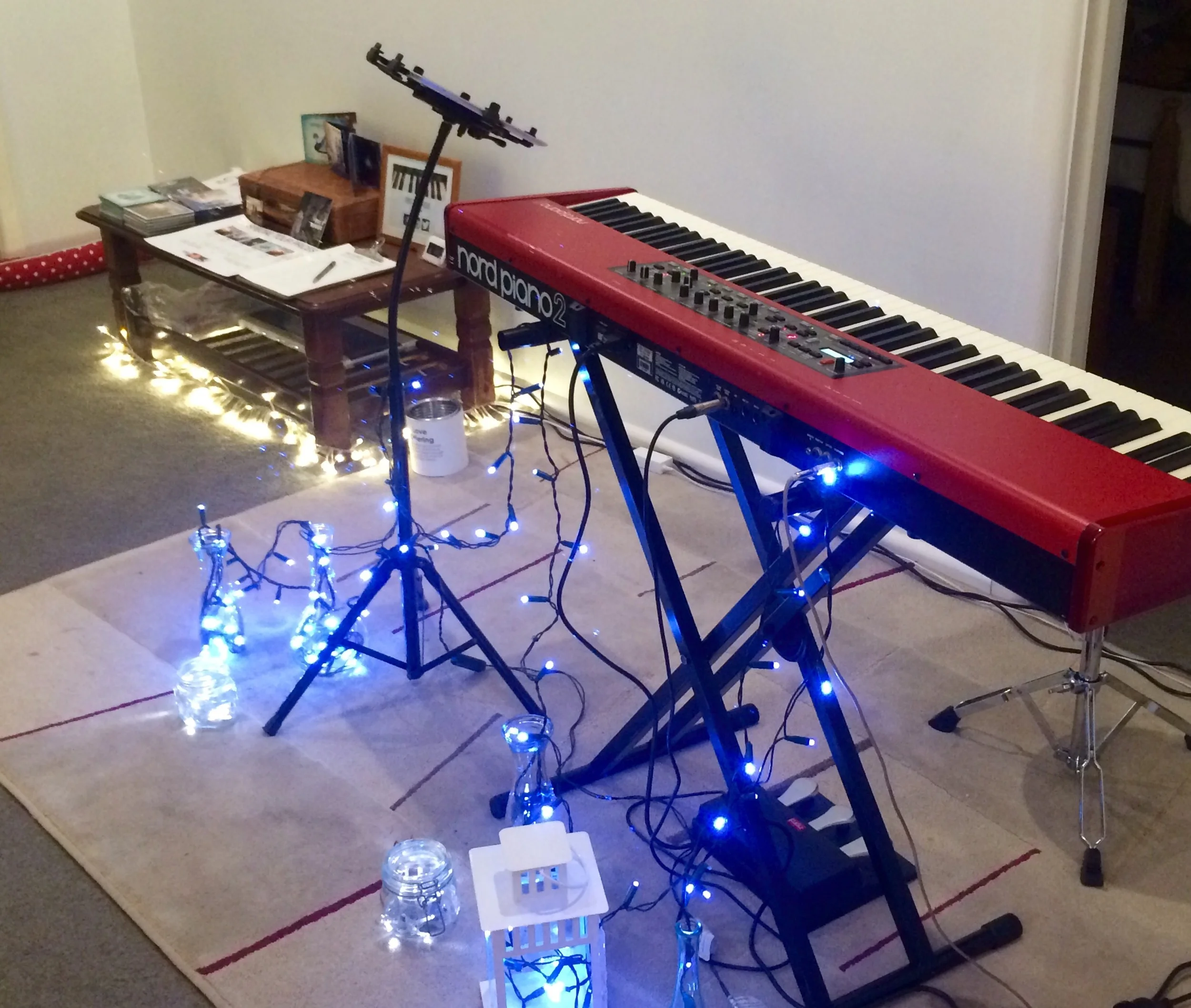 Our setup last night