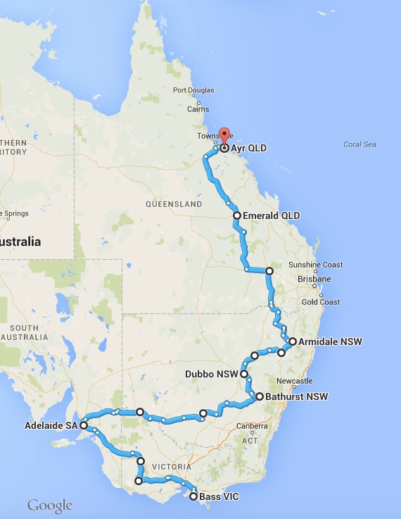 18 days, 5,407Km &amp; 13 music ministry events