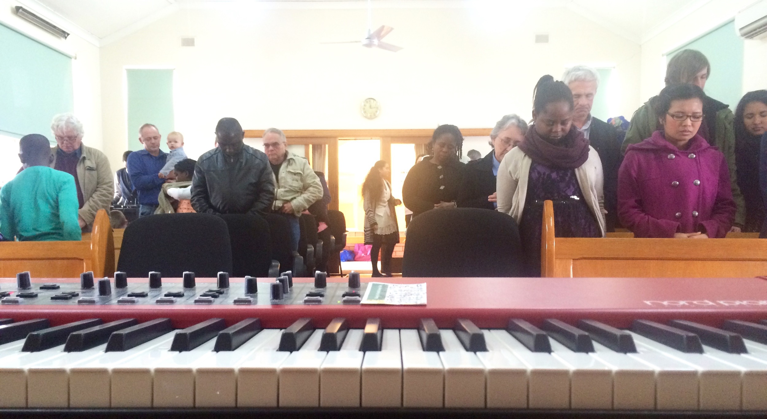 Saturday morning at Elizabeth SDA Church, Adelaide