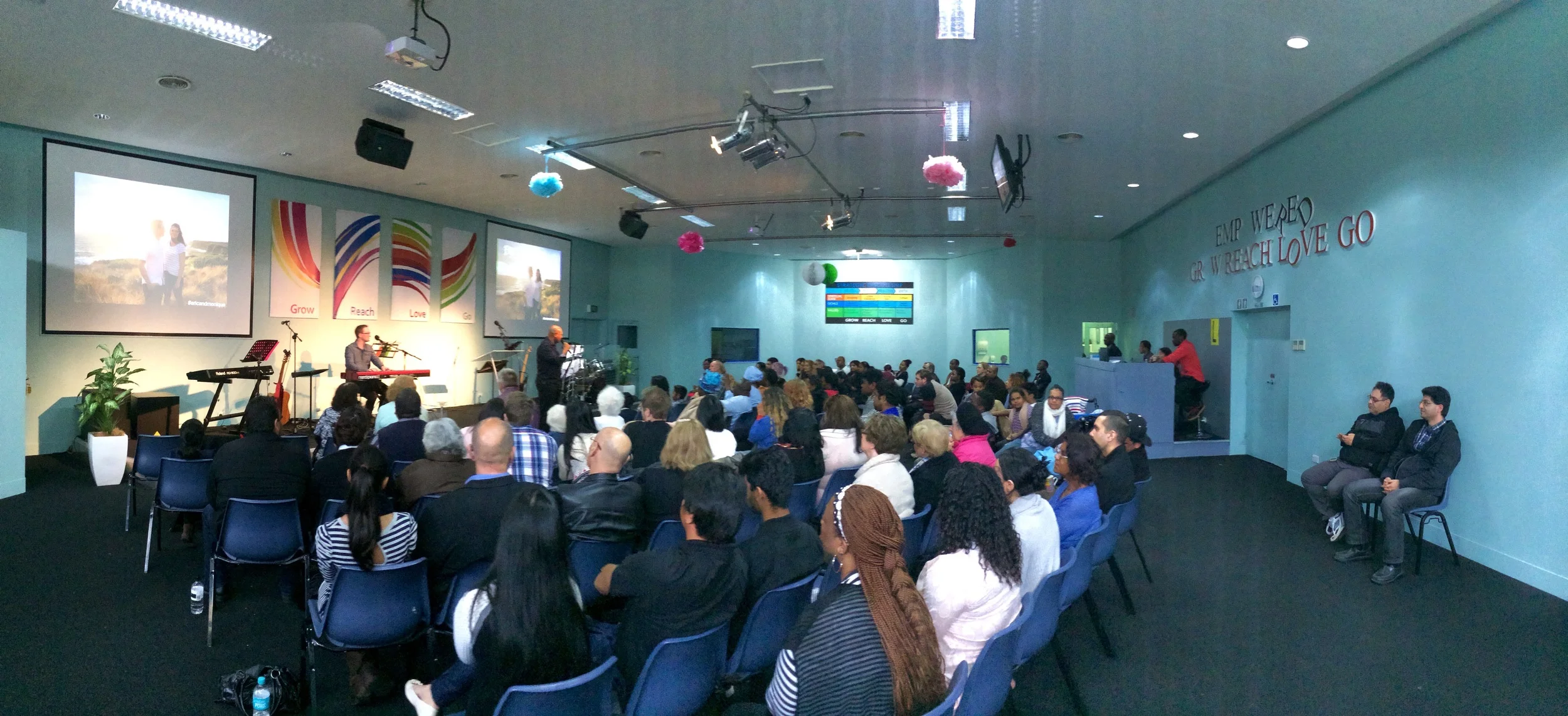 Sunday morning at Marion Christian Church, Adelaide&nbsp;