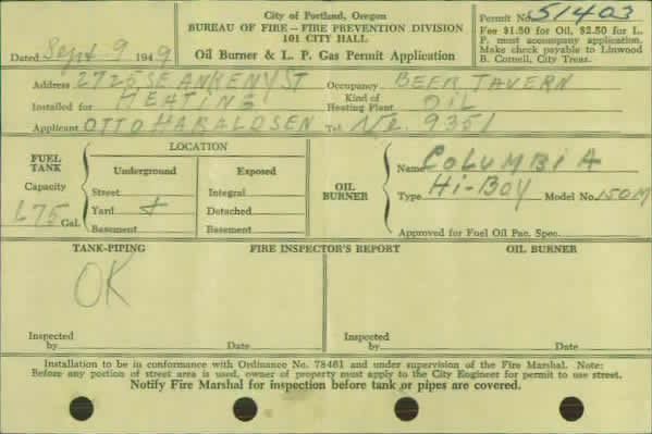 Old utility record - via public records