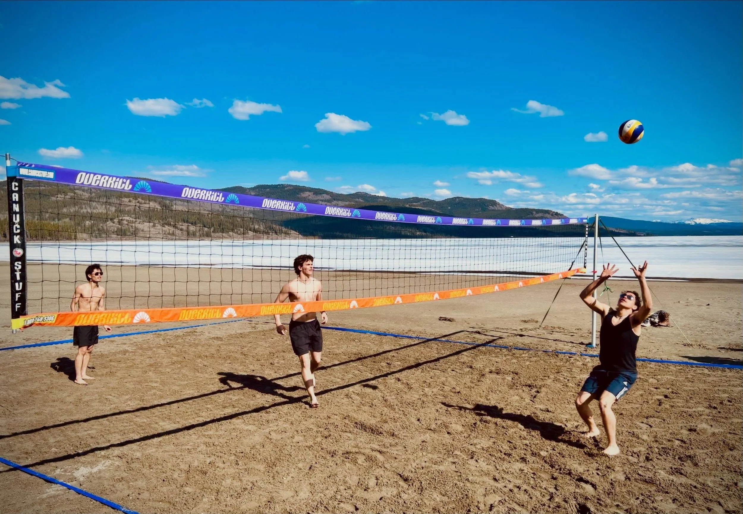 First day of beach for 2026! Beautiful evening on Army Beach. 

Thanks @volleyballyukon for helping get #ABVA started.