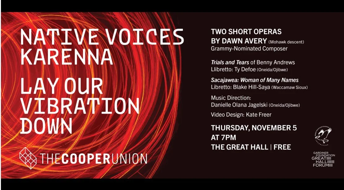 Native Voices Karenna -- Lay Our Vibration Down