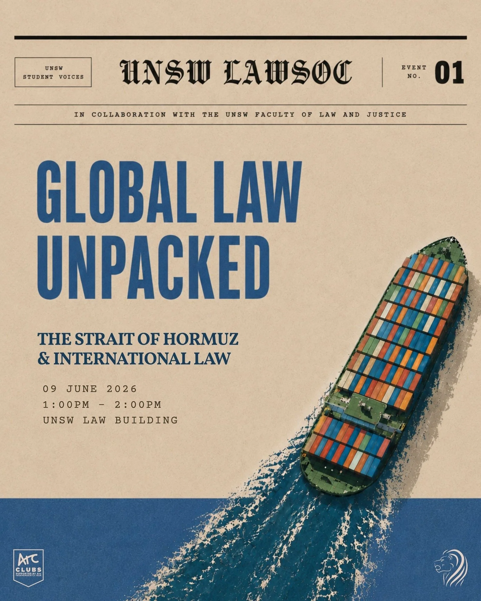 ⭐️ 𝗚𝗟𝗢𝗕𝗔𝗟 𝗟𝗔𝗪 𝗨𝗡𝗣𝗔𝗖𝗞𝗘𝗗: 𝗧𝗛𝗘 𝗦𝗧𝗥𝗔𝗜𝗧 𝗢𝗙 𝗛𝗢𝗥𝗠𝗨𝗭 &amp; 𝗜𝗡𝗧𝗘𝗥𝗡𝗔𝗧𝗜𝗢𝗡𝗔𝗟 𝗟𝗔𝗪 ⭐️

𝙒𝙝𝙖𝙩 𝙞𝙨 🌏 𝙂𝙡𝙤𝙗𝙖𝙡 𝙇𝙖𝙬 𝙐𝙣𝙥𝙖𝙘𝙠𝙚𝙙 🌏?

Global Law Unpacked is a recurring seminar series that explores the 