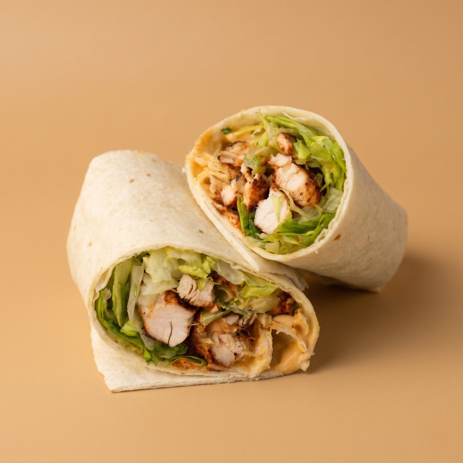 Lunch Wrap - Chicken, Mayo and Lettuce
