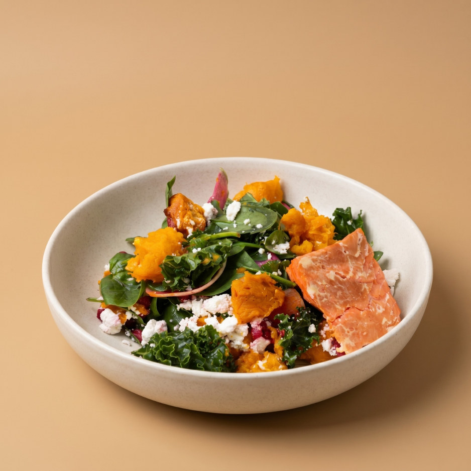 Kabocha Bowl - Smoked Trout