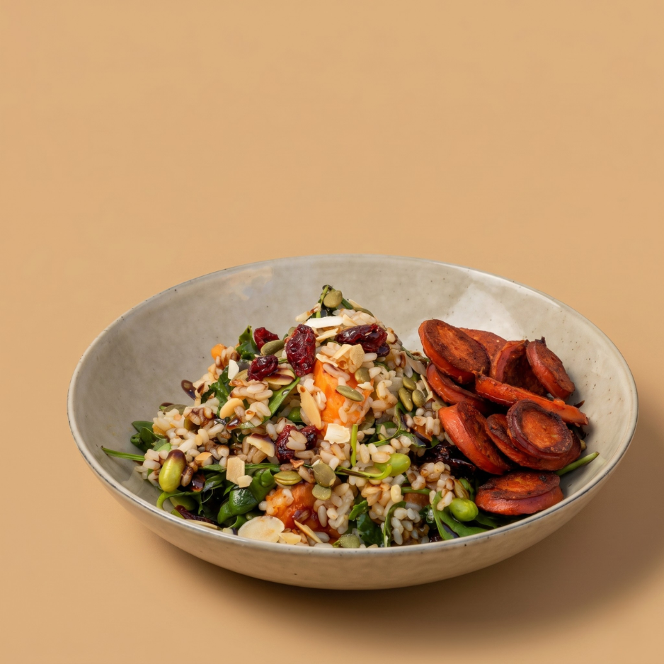 Brown Rice Super Bowl - Chorizo