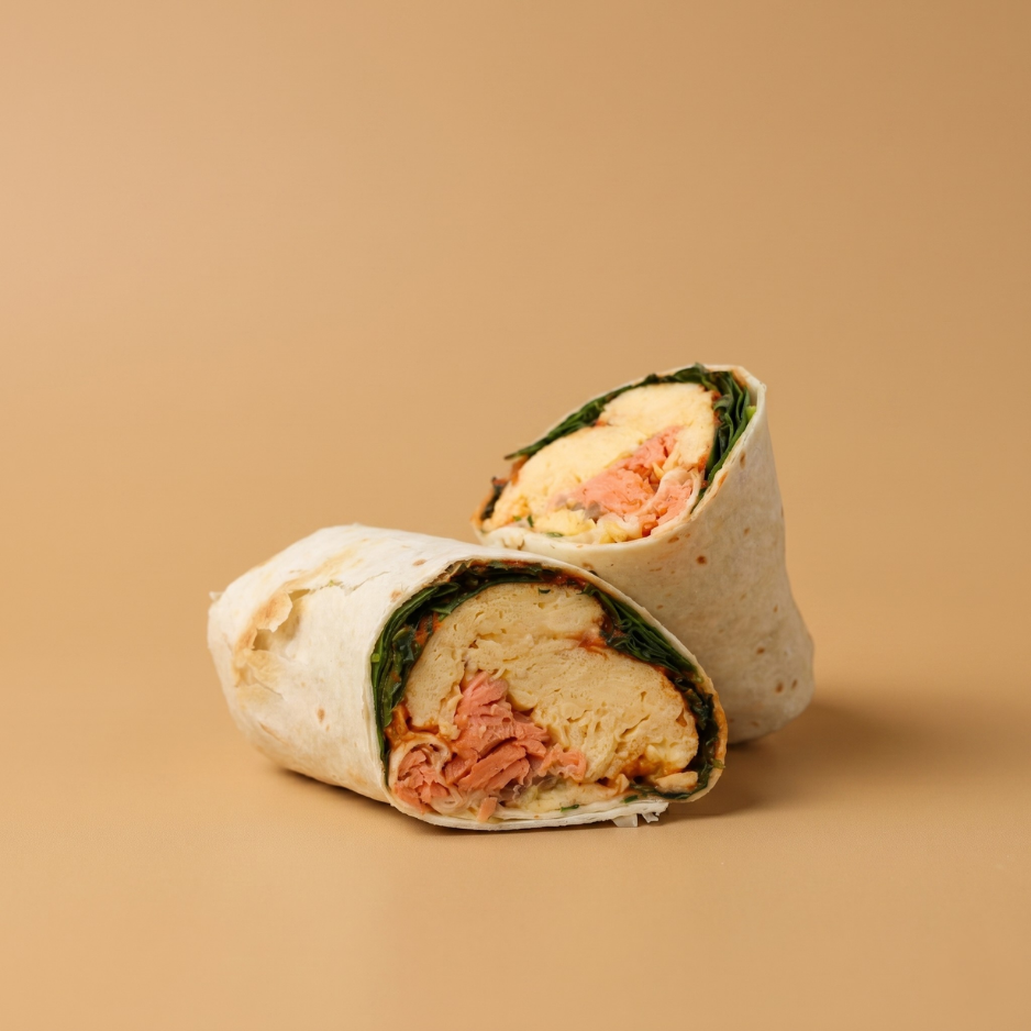 Breakfast Burrito - Smoked Trout