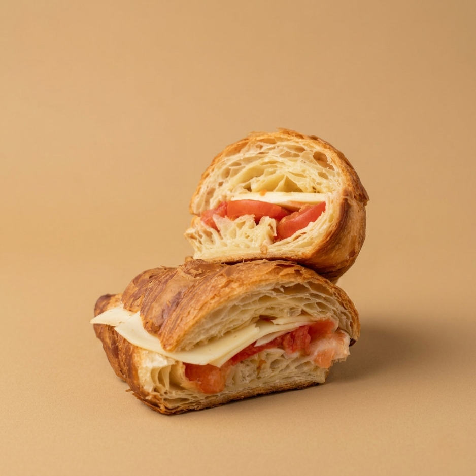 Tomato and Cheese Croissant