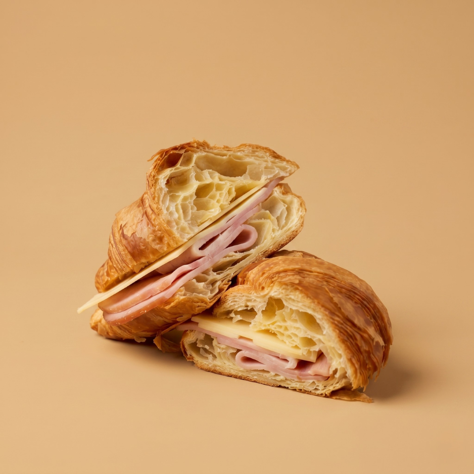 Ham and Cheese Croissant
