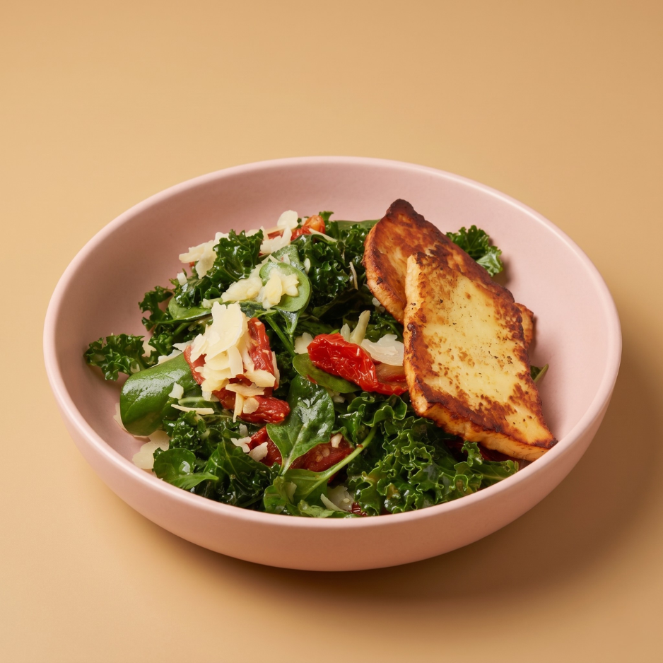 Pomedori Secchi Bowl - Halloumi