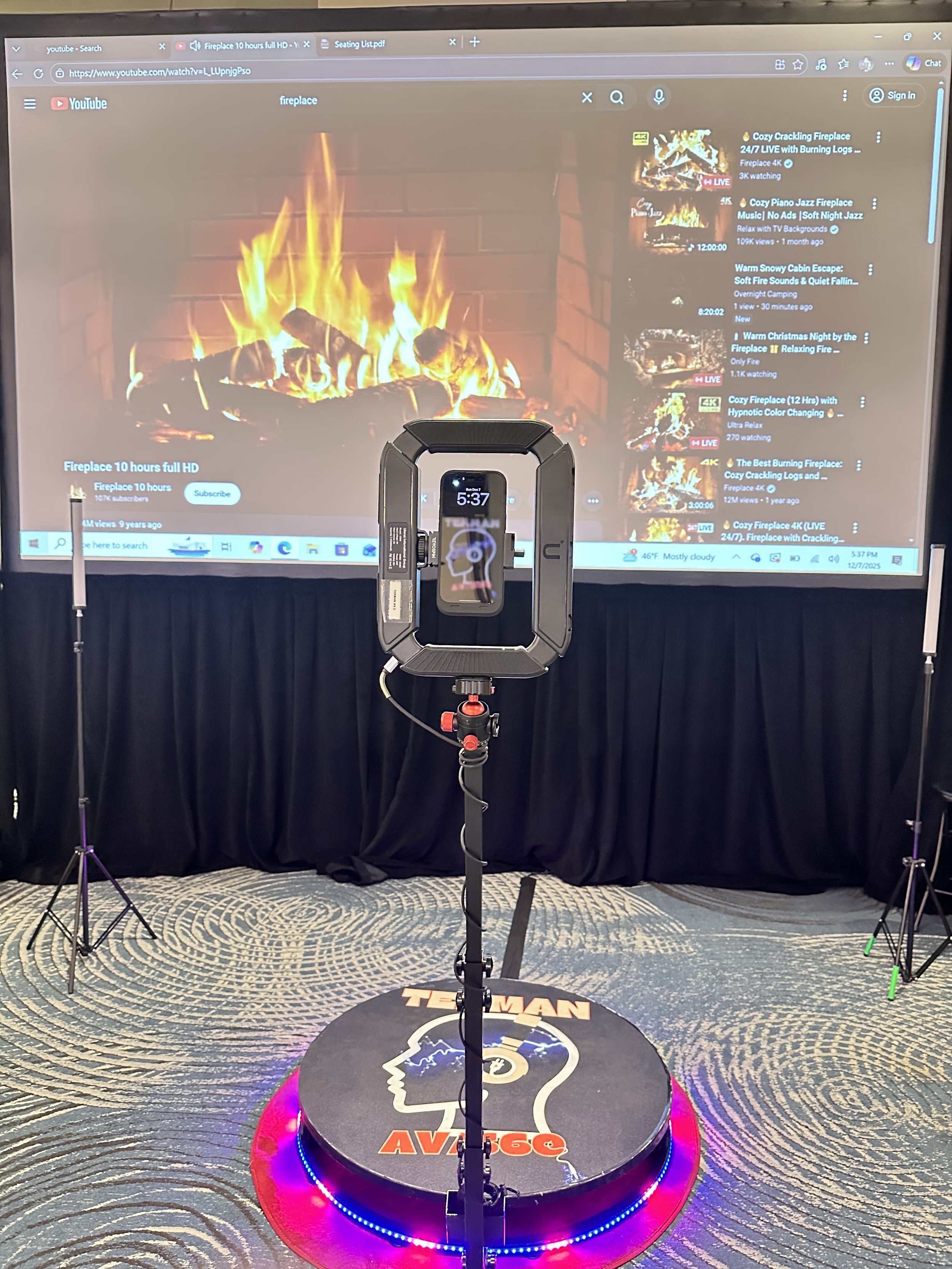 360 Photo Booth Experience