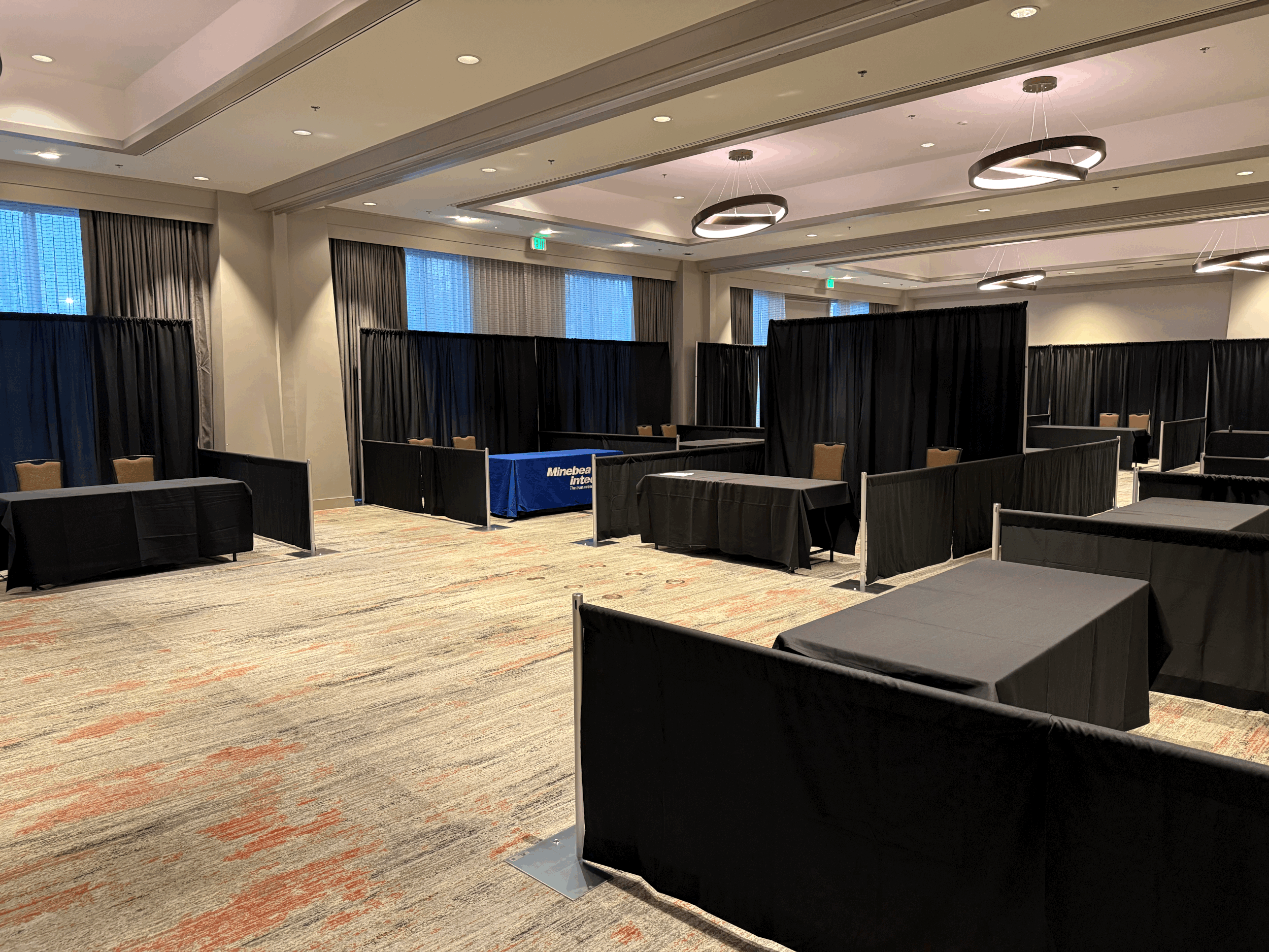 Premier Vendor Booth Pipe & Drape Service