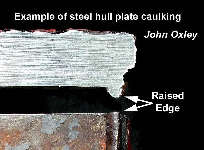 Caulking Plate Edges