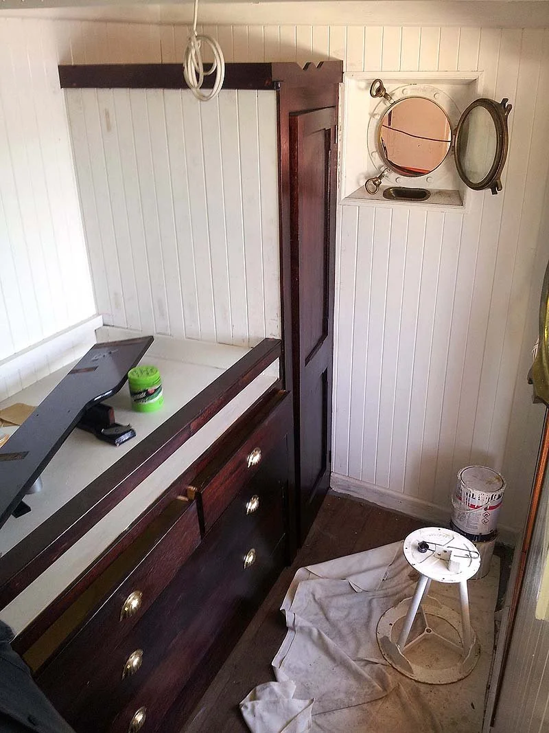 Chief Engineer’s cabin nearing completion