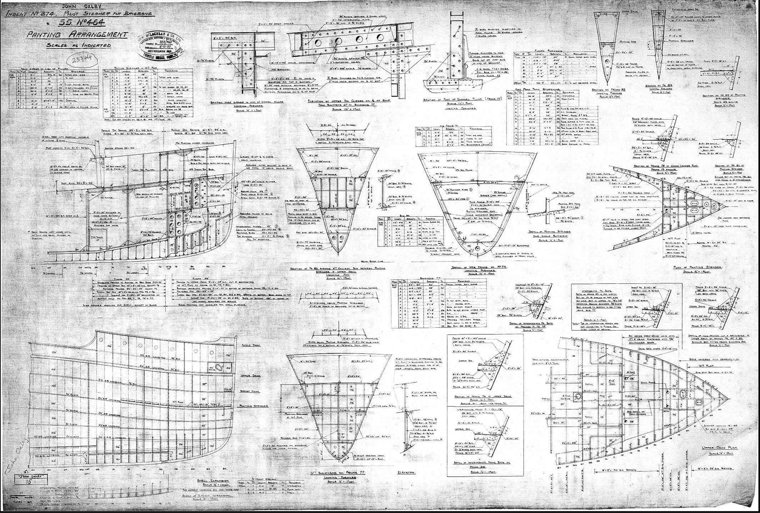 233/464 – Panting arrangement