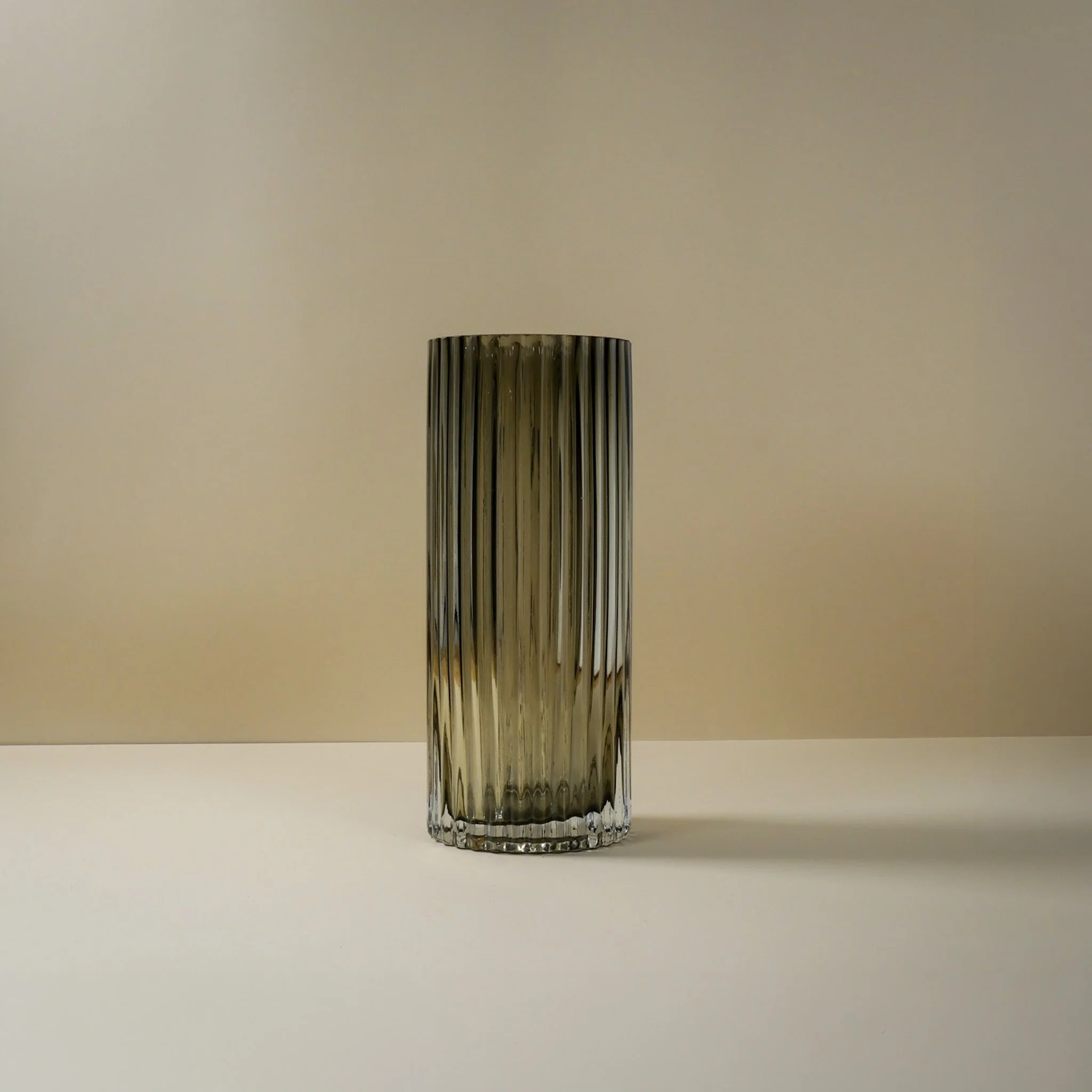 Storm Ribbed Vase
