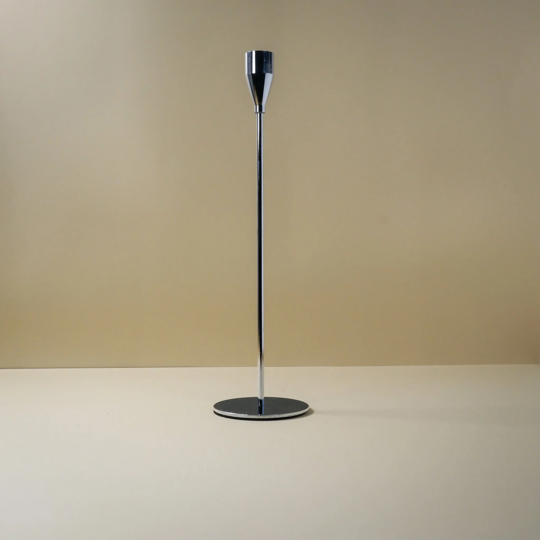 Modern Silver Candlesticks Tall