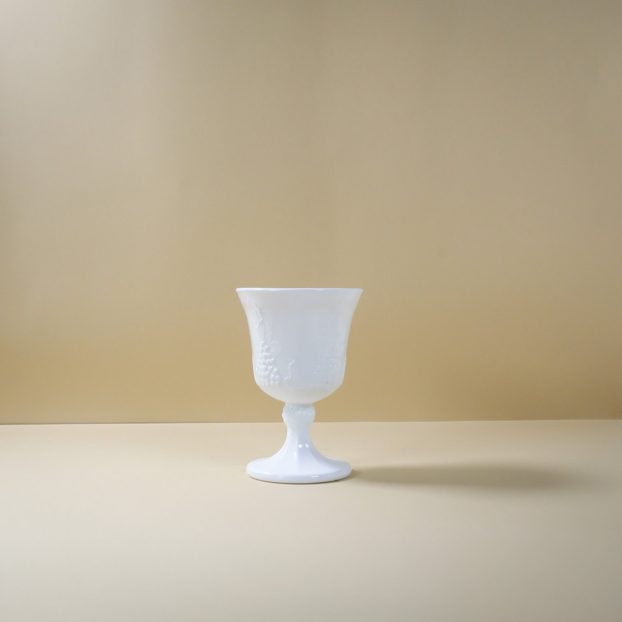 Milkglass Julie Footed Vase