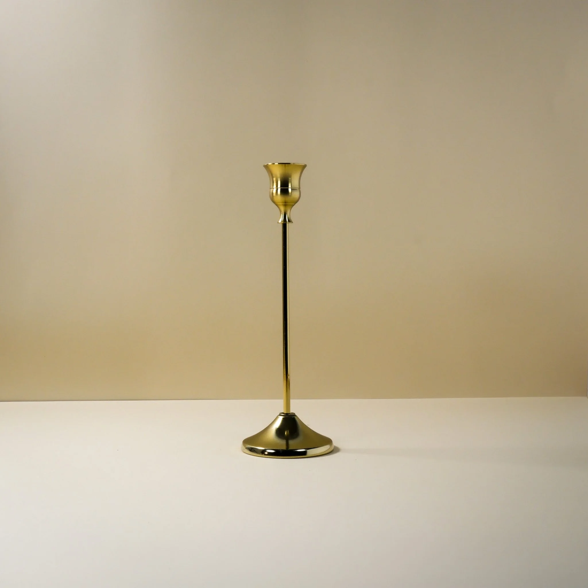 Elegant Gold Candlestick Tall