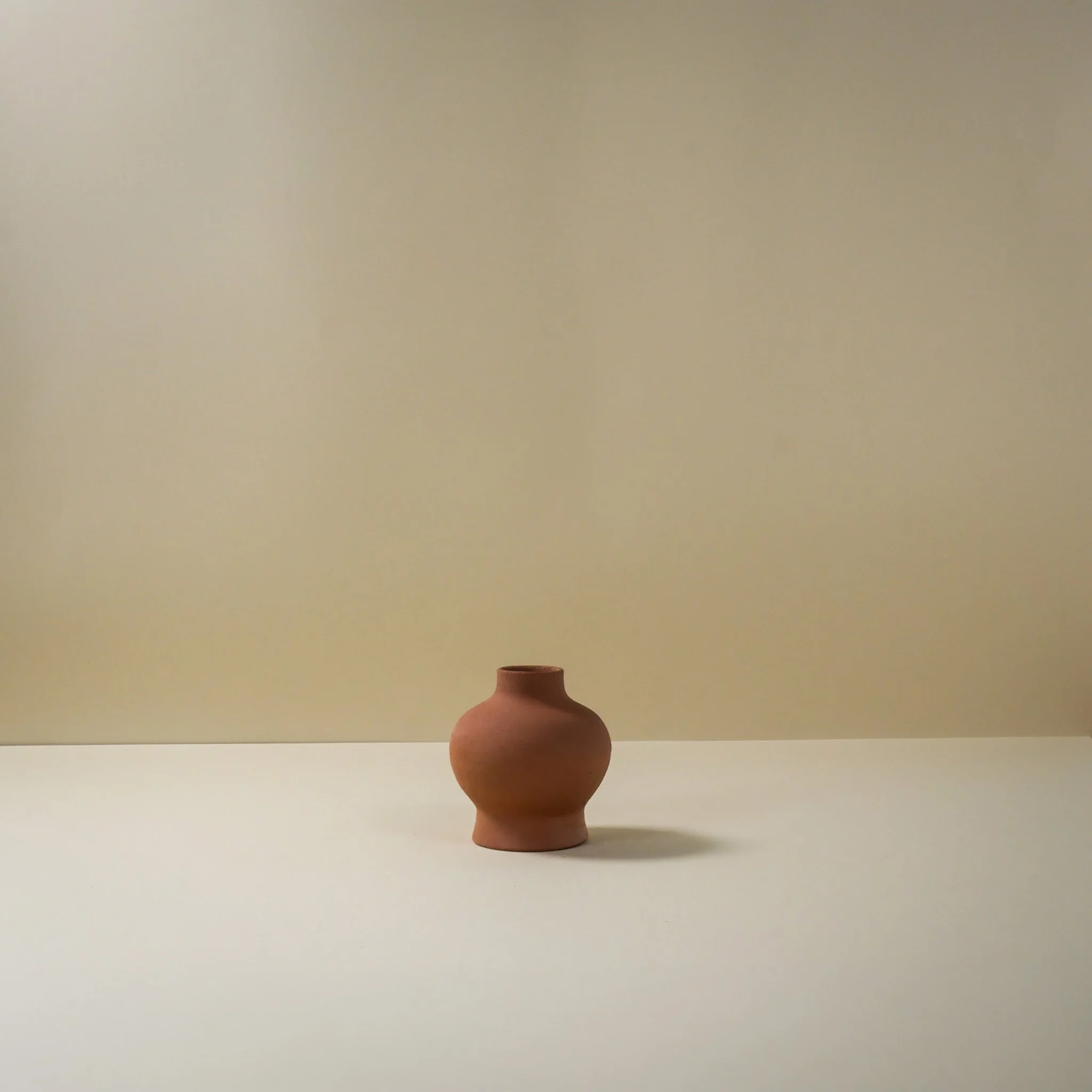 Ochre Candle Holder