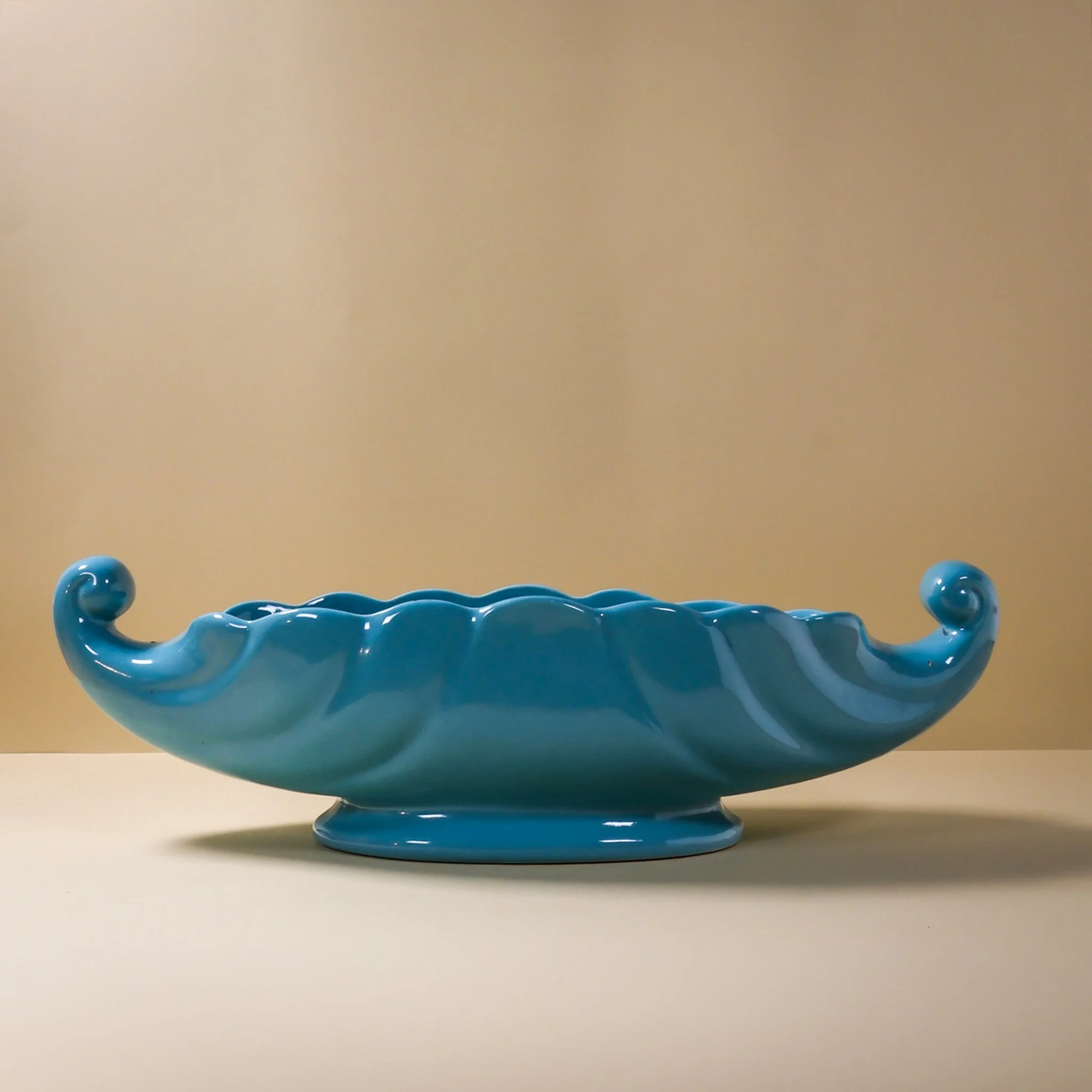 Boat Vase Turqoise