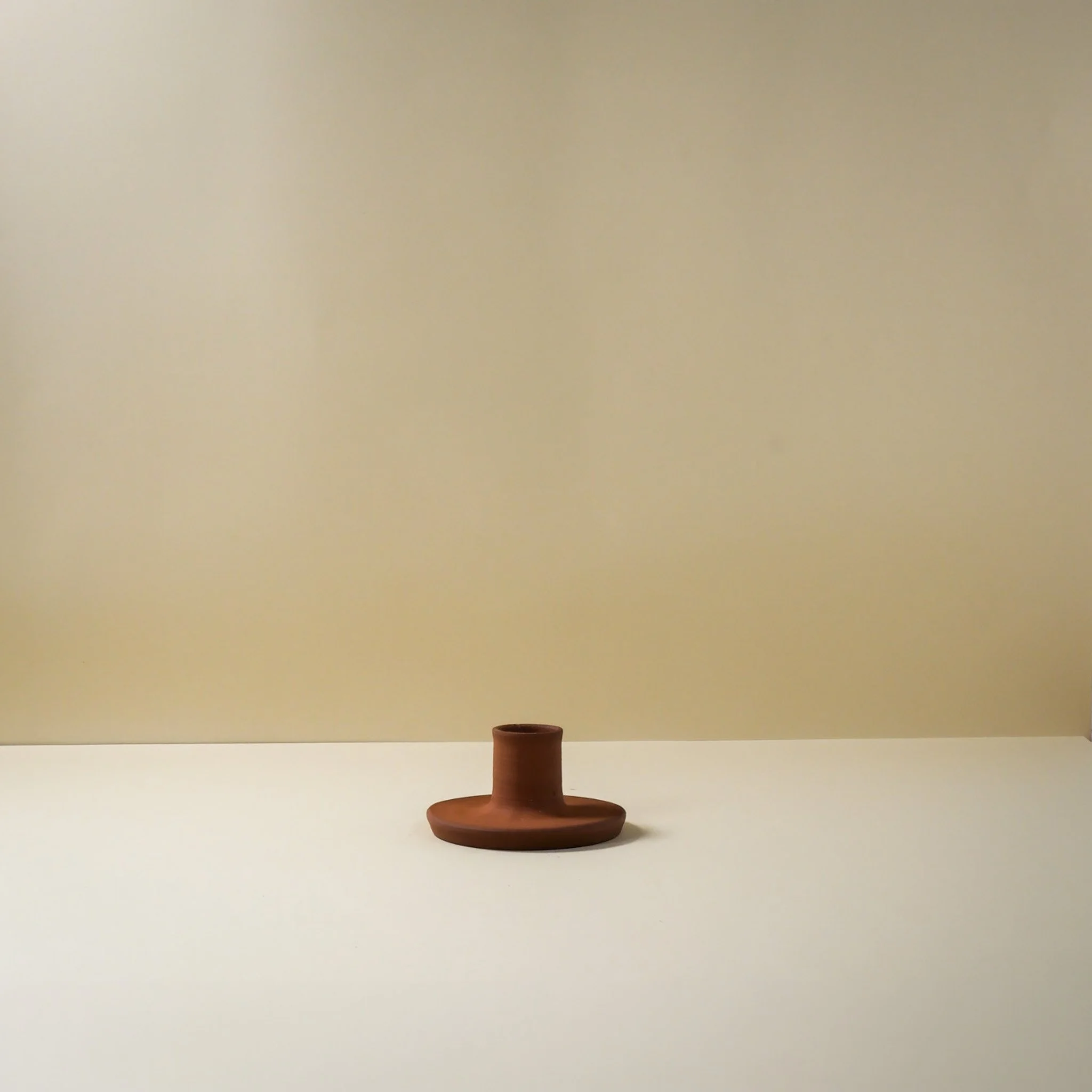 Ochre Candle Holder