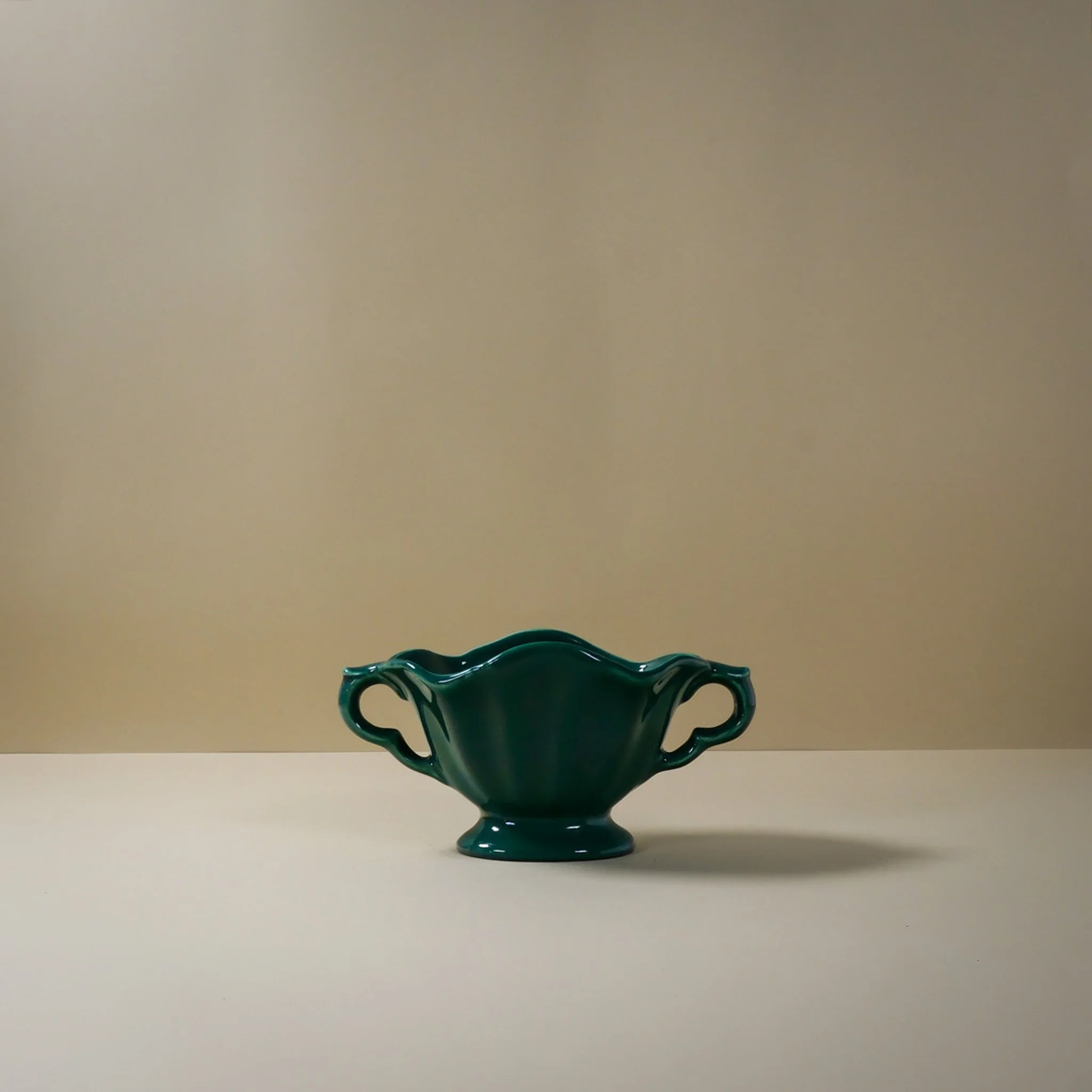 Boat Vase Small Green