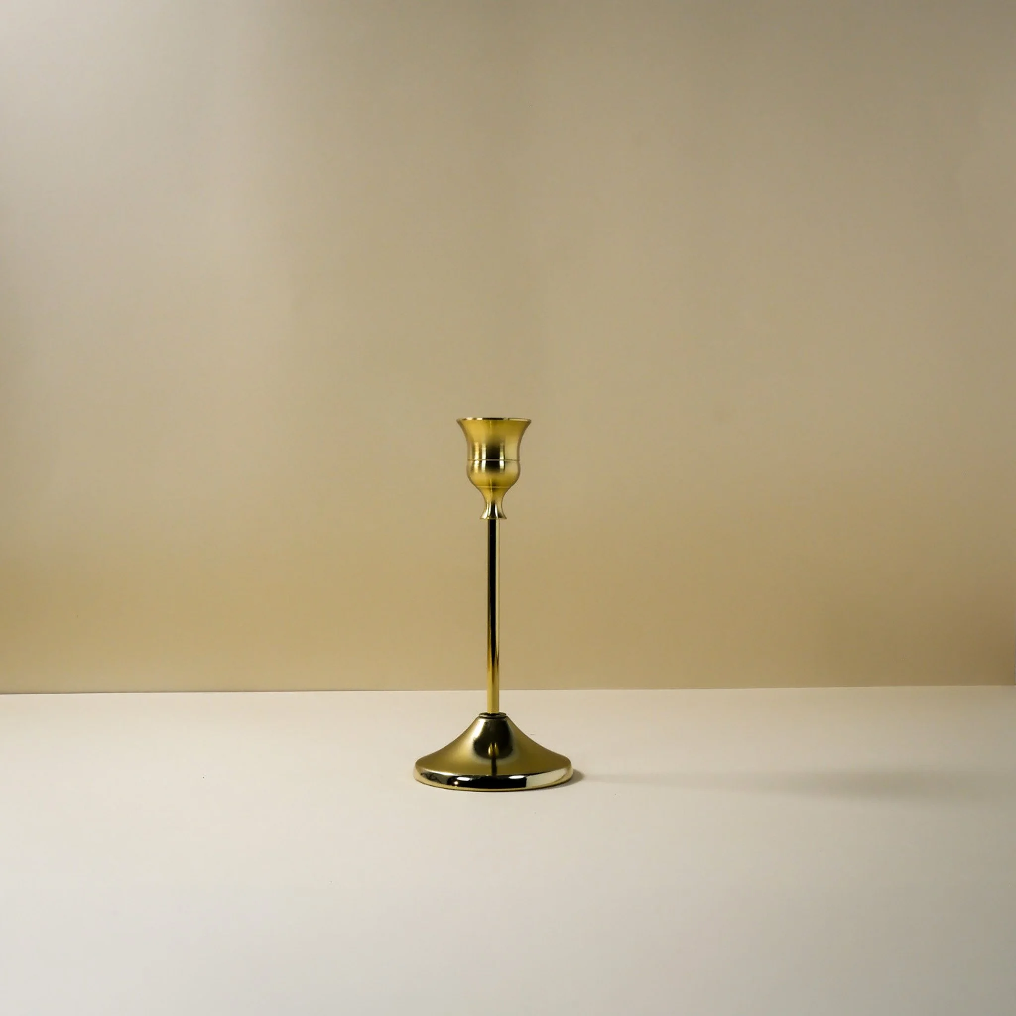 Elegant Gold Candlestick Short